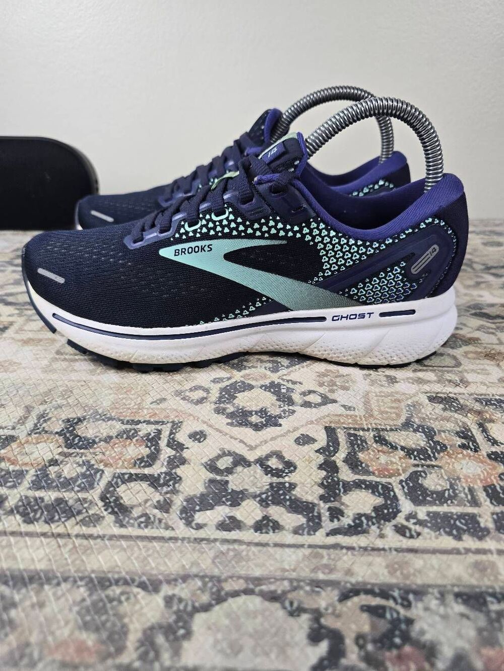 Brooks Ghost 14 Peacoat Blue Women's Running Shoes Size 6.5 Wide